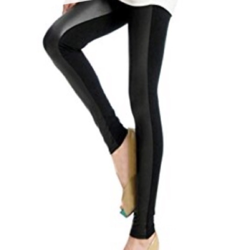 i jeans by buffalo vegan leather moto leggings